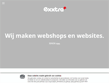 Tablet Screenshot of exxtra.nl
